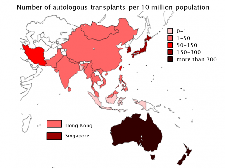 15.Number of autologous transplants per 10 million population (2019).PNG